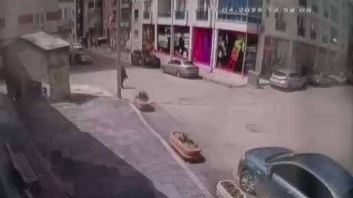 Yaşlı adamın hayatını kaybettiği kazanın görüntüleri ortaya çıktı
