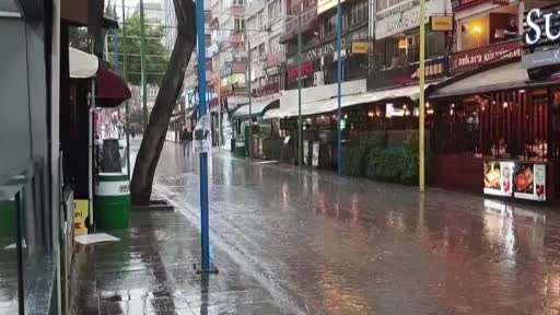 Ankara’da sağanak etkili oldu