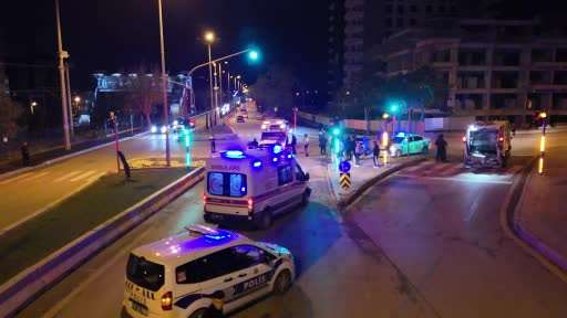 Kırıkkale’de zincirleme trafik kazası: 2 yaralı