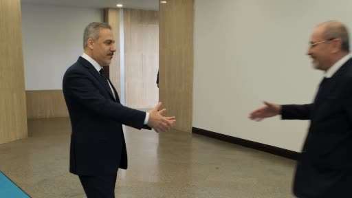Dışişleri Bakanı Fidan, Ürdünlü mevkidaşı Safedi ile bir araya geldi