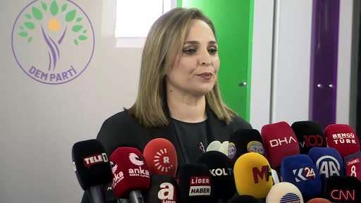 DEM Parti Sözcüsü Doğan: "PKK bugün silahlara veda ettiğini duyurdu"