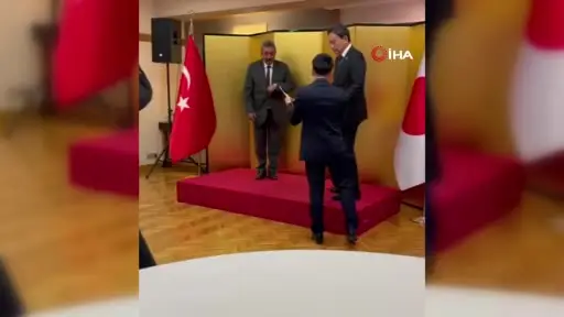 AFAD Aydın İl Müdürü Mumcu’ya Japonya İmparatorluk Nişanı