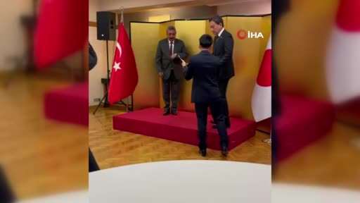 AFAD Aydın İl Müdürü Mumcu’ya Japonya İmparatorluk Nişanı
