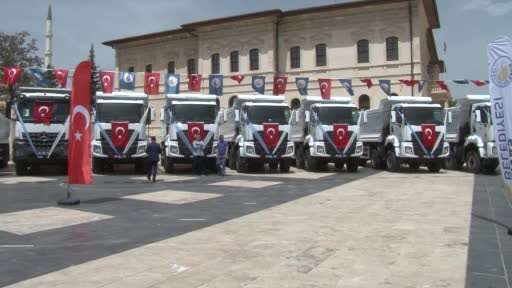 Sivas Belediyesi araç filosuna güç kattı
