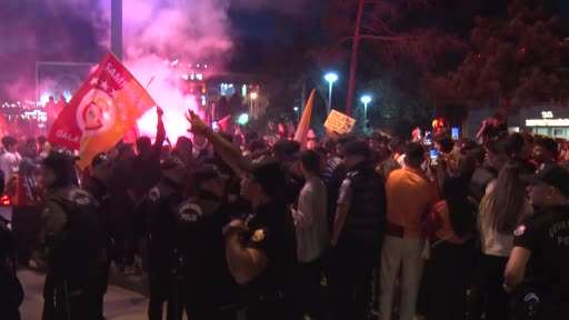 Galatasaray’ın şampiyonluğu Kayseri’de coşkuyla kutlandı