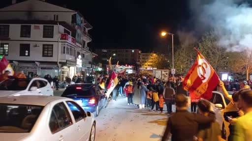 Galatasaray’ın şampiyonluğu Ankara’da coşkuyla kutlandı