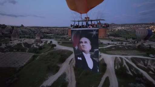 Kapadokya semalarında 19 Mayıs coşkusu