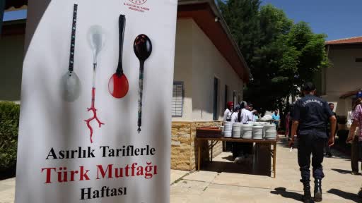 Yöresel Lezzetler Türk Mutfağı Haftası’na ’Ahi çorbası’ damga vurdu