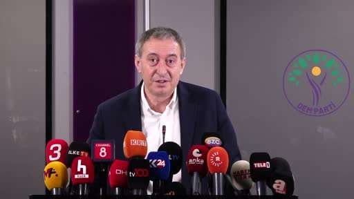 DEM Partili Bakırhan: "Bazıları demokratik toplum ve barış sürecini basit bir pazarlık sanıyorlar"