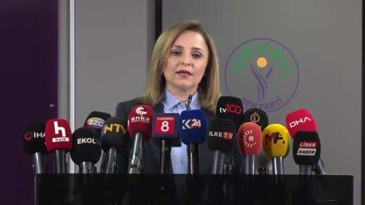 DEM Parti Sözcüsü Doğan: "Türkiye’nin yeni bir anayasaya ihtiyacı var"