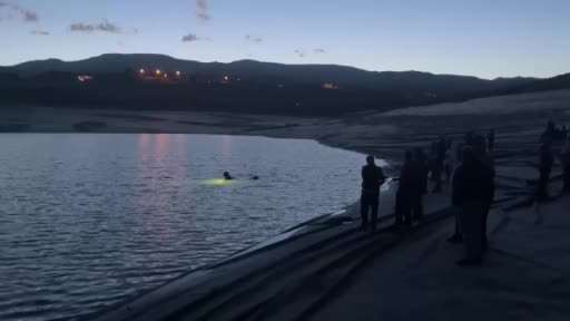 Niğde’de baraja düşen çocuk için kurtarma çalışması başlatıldı