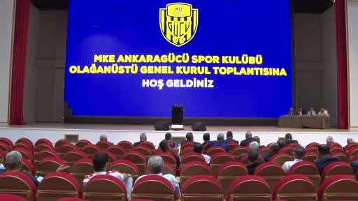 MKE Ankaragücü Olağanüstü Genel Kurulu’nda Bent Ahlat’ın adaylığı düştü