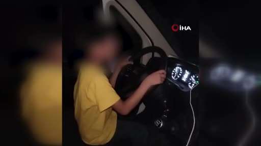 10 yaşındaki çocuğuna araç kullandırdı, 21 bin TL cezayı yedi