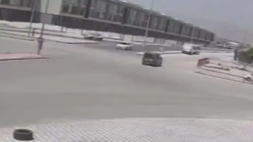 Kavşaktaki kazalar kamerada