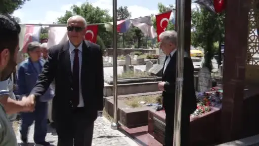 Azerbaycan’ın ilk cumhurbaşkanı Mehmet Emin Resulzade Ankara’da kabri başında anıldı