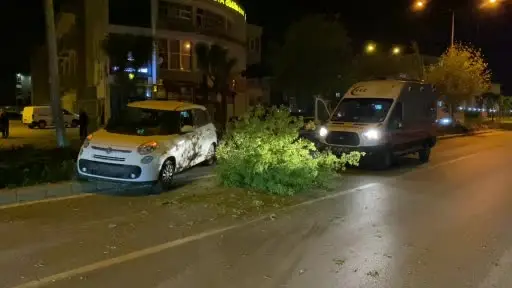 Otomobille refüje dalan sürücü kaza sonrası aracı ve yaralıları bırakıp kaçtı