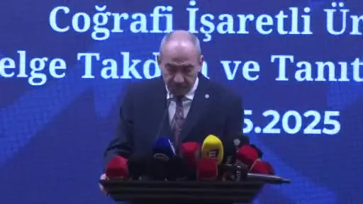 Ankara’da ‘Kayseri Coğrafi İşaretli Ürünler Belge Takdim ve Tanıtım Töreni’ düzenlendi