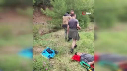 Mihalgazi-  Eskişehir yolunda midibüs şarampole uçtu: 28 yaralı