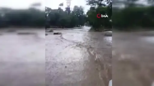 Yozgat’ta şiddetli yağış sele neden oldu