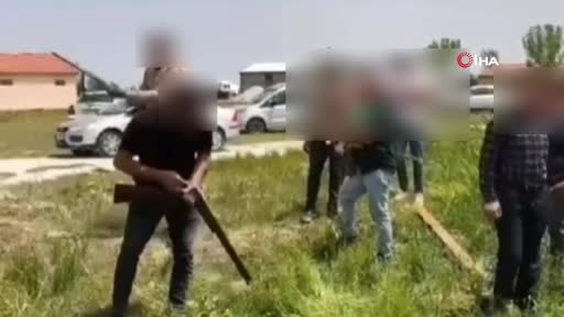Aksaray’da magandaların evinden cephanelik çıktı