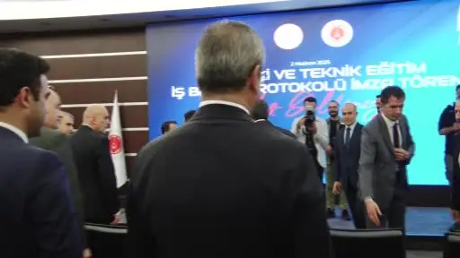 SSB ve MEB’den "Mesleki ve Teknik Eğitim İş Birliği" protokolü