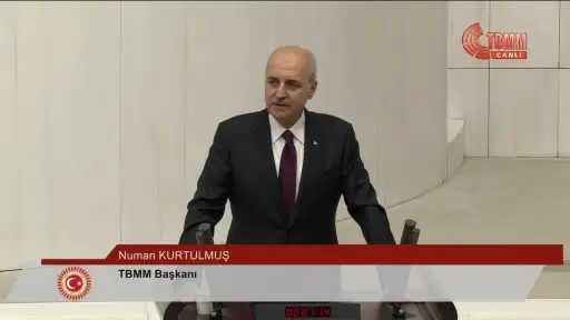 Numan Kurtulmuş yeniden TBMM Başkanı seçildi