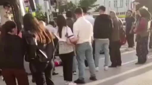 Ankara’da belediye otobüsünün çarptığı yaya ağır yaralandı