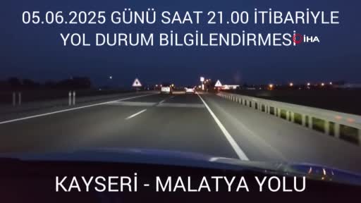 Kayseri’de otoyollarda bayram yoğunluğu