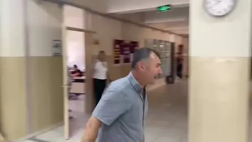 Kırıkkale’de okulda nefes kesen yangın tatbikatı