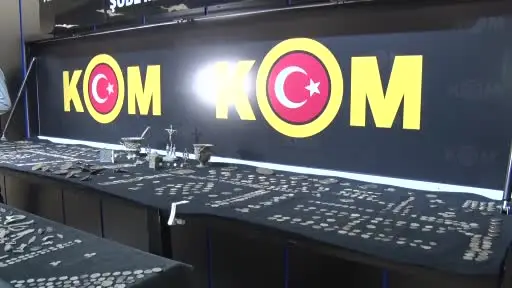 Ankara’da tarihi eser operasyonu: Eski dönemlere ait çok sayıda sikke ve eşya ele geçirildi