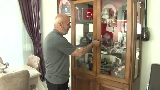 Şehit babasının en buruk babalar günü