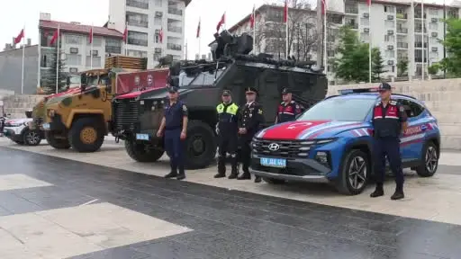 Teşkilatın gözbebekleri 186. kuruluş yıl dönümünde sergilendi