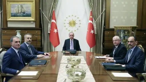 Cumhurbaşkanı Erdoğan başkanlığında güvenlik toplantısı gerçekleştirildi