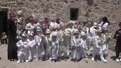 Çankırı’da 529 yıllık gelenek yaşatıldı, 41 çocuk toplu sünnet ettirildi