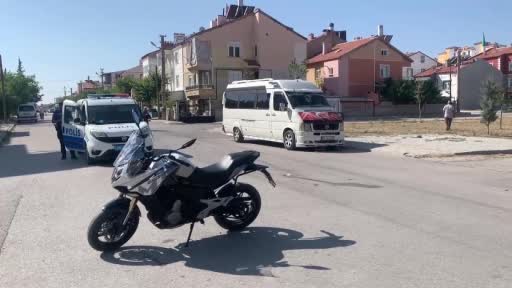 Karaman’da bir kişi YKS sınavına giderken kazada yaralandı