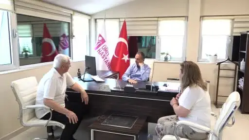 Ümit Hastanesi’nde yapılan ameliyatta yapay mesane ile sağlığına kavuştu