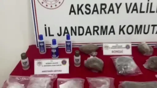 Aksaray’da uyuşturucudan gözaltına alınan 3 kişi tutuklandı