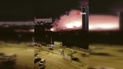 Ankara’daki arazi yangını söndürüldü