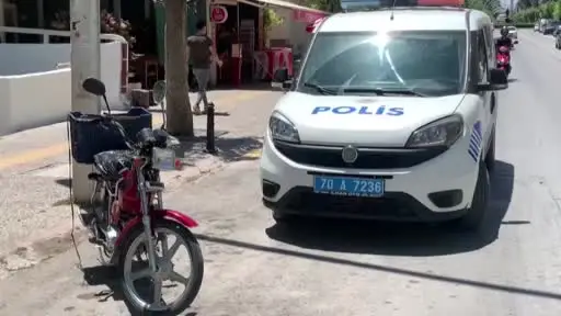 Karaman’da çaldığı motosikletle kaza yapan şahıs yaralandı