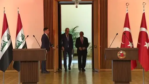 TBMM Başkanı Kurtulmuş, Irak Temsilciler Meclisi Başkanı Meşhadani ile görüştü