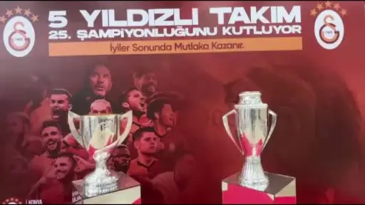 Galatasaray’ın 25. şampiyonluğu Konya’da kutlandı
