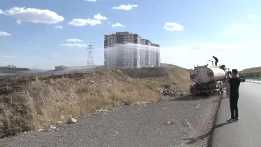 Ankara’da ekili arazideki yangın kontrol altına alındı