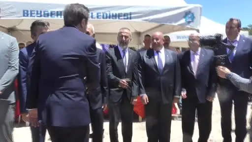 TOBB Başkanı Hisarcıklıoğlu, Beyşehir TSO hizmet binası temel atma törenine katıldı