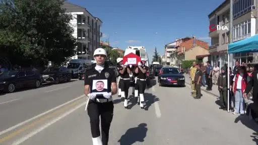 Orman yangınında şehit olan olan İbrahim Demir, Konya’da son yolculuğuna uğurlandı