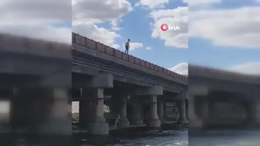 İddiaya girip, ölümüne atlayan genç 4 gündür Kızılırmak’ta aranıyor