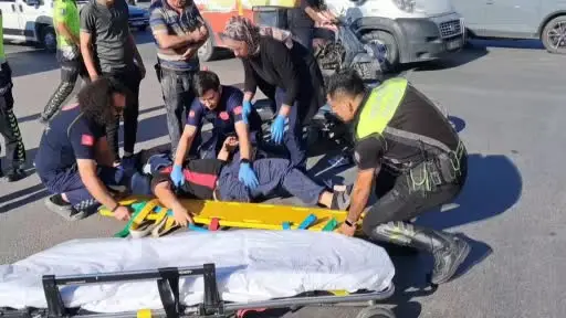 Karaman’da otomobil ile motosiklet çarpıştı: 1 yaralı
