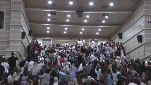 Erciyes Üniversitesi Tıp Fakültesi 51. dönem mezunlarını verdi