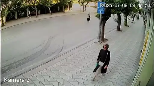 Sebep olduğu kazanın ardından hiçbir şey olmamış gibi yoluna devam etti