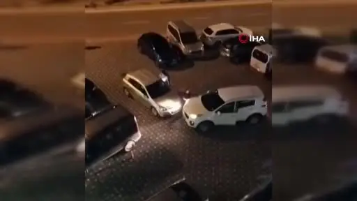 Park kavgası polis müdahalesi ile son buldu