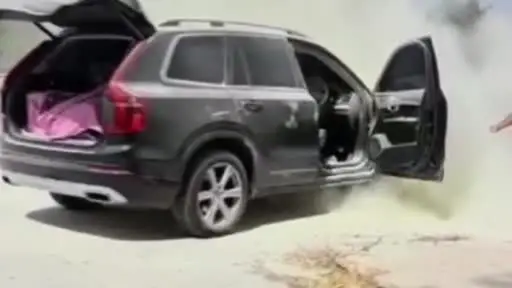 Seyir halindeki cipte yangın paniği